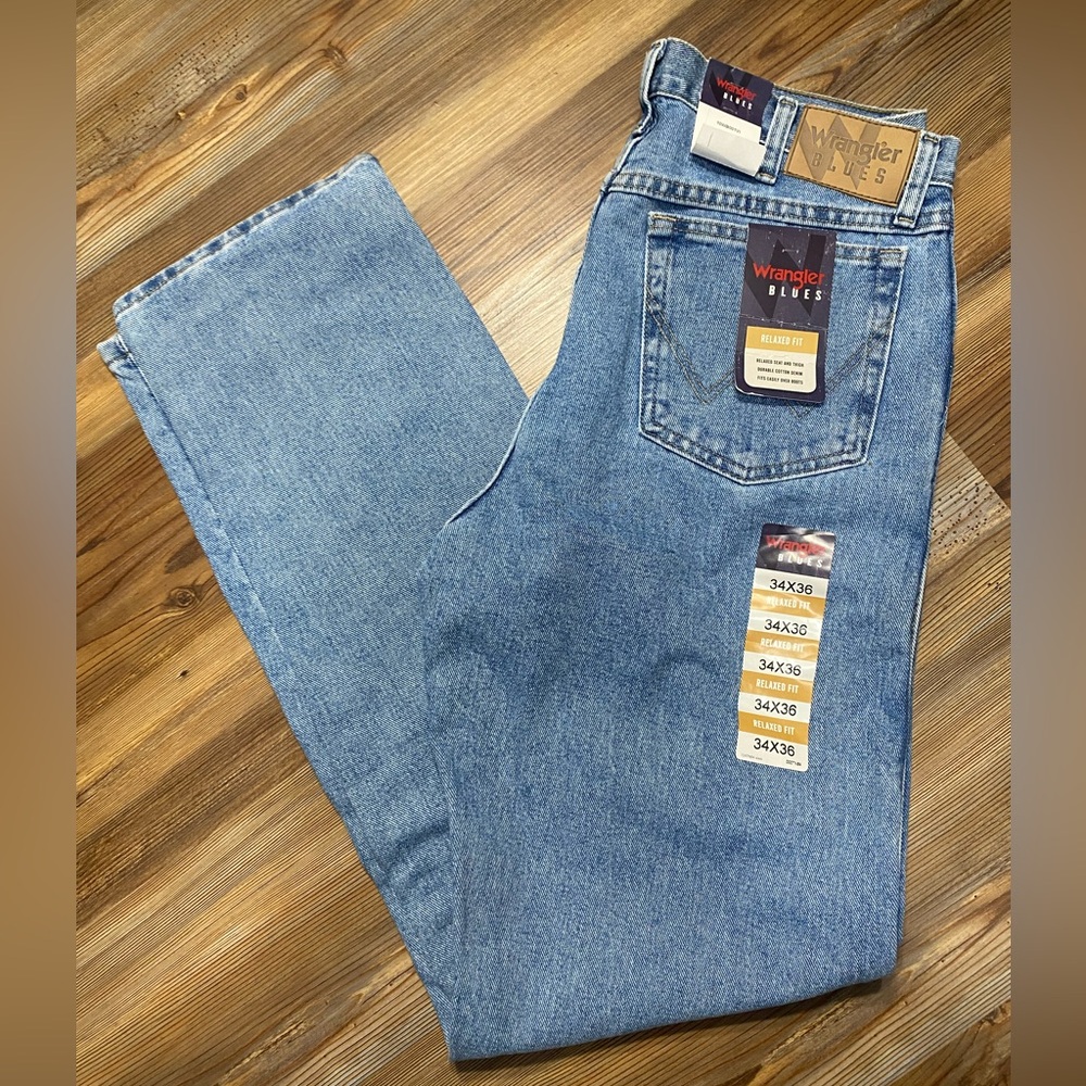 Wrangler Men's Blue Jeans